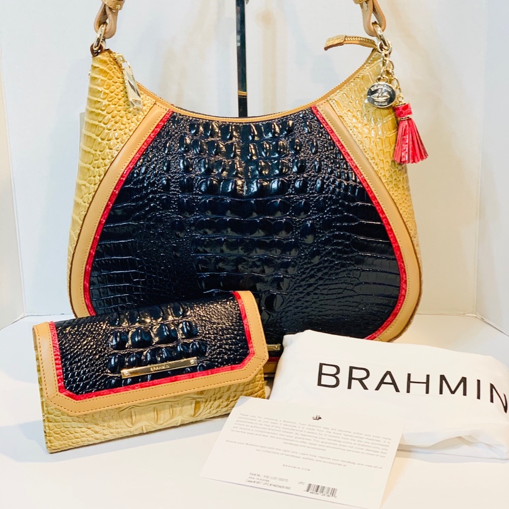 Brahmin Amira Ink Avondale bag & Wallet